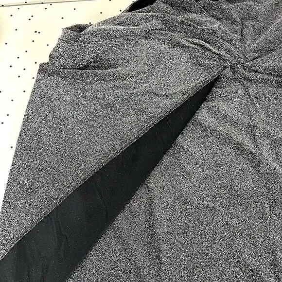 🖤 SERRA 🖤 metallic glitter shimmer wrap optic party dress size XL extra large - Picture 8 of 10